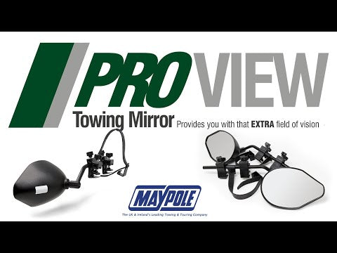 Twin Pro View Towing Mirrors (Convexed)
