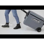 65QT Convoy Wheeled Cooler Box