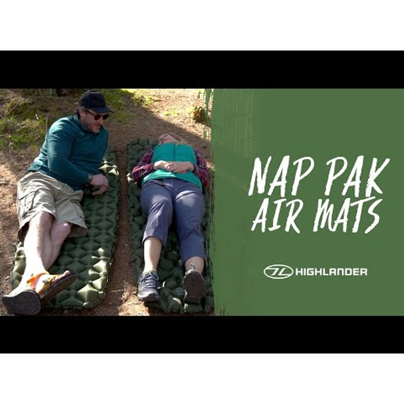 NAP-PAK Inflatable Sleeping mat, Primaloft