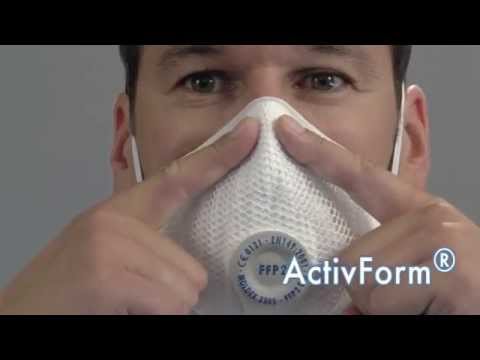 3408 Air Plus Pro FFP3 R D Dust Masks Per/5