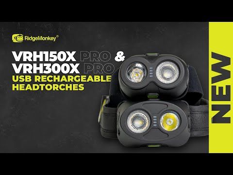 VRH300X Pro USB Rechargeable Headtorch