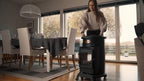 Burgundy Living Flame Calor Gas Provence Heater