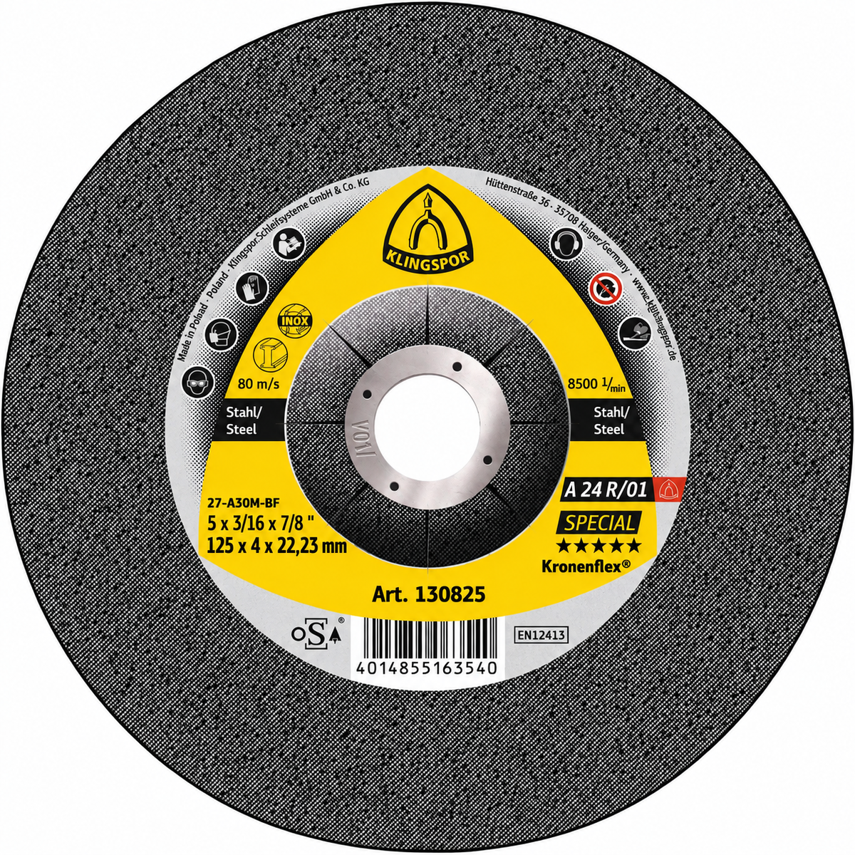 A 24 R/01 Special Grinding Discs Per/10