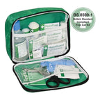 British Standard Compliant Travel First Aid Kit In Nylon Case