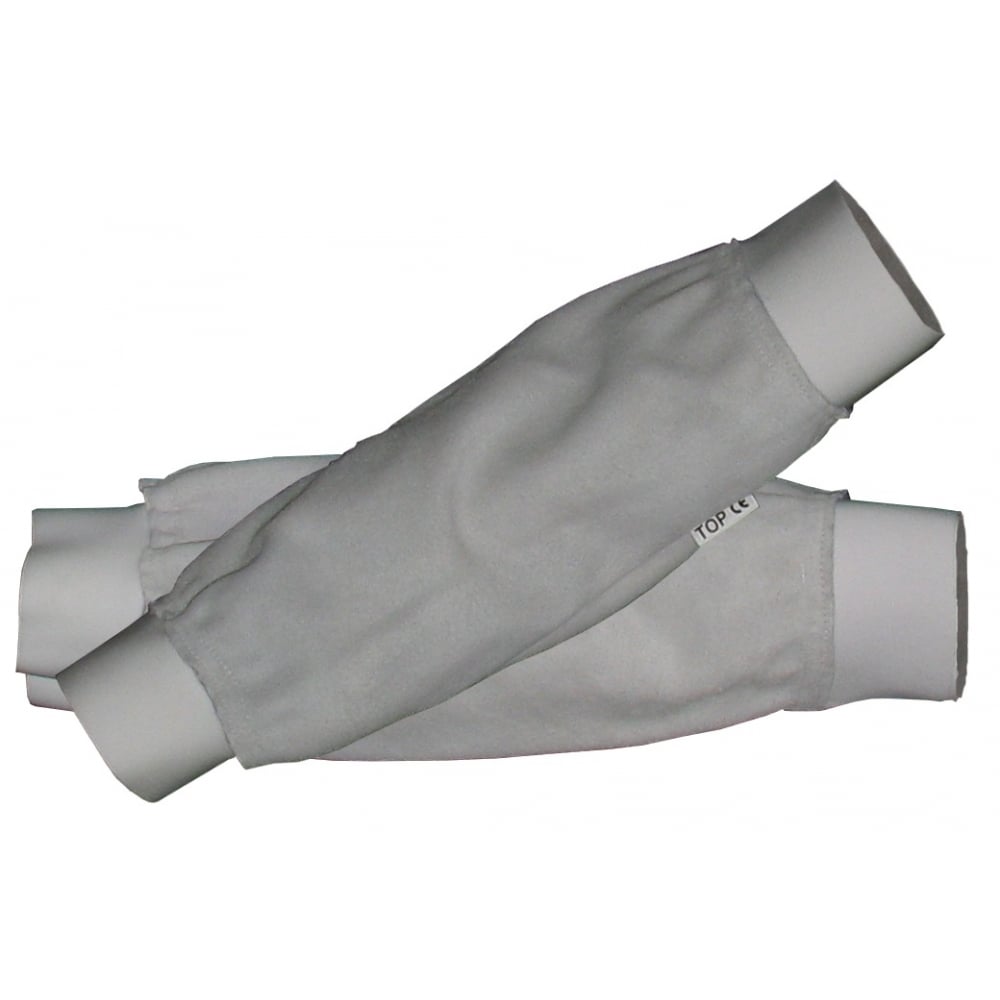 14" Chrome Leather Sleeves