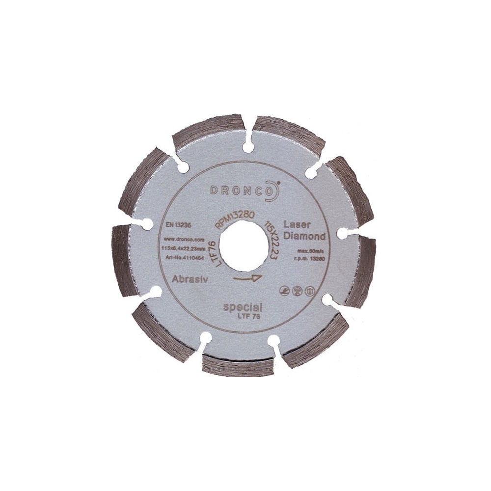 Dronco Diamond Mortar Raking Blade