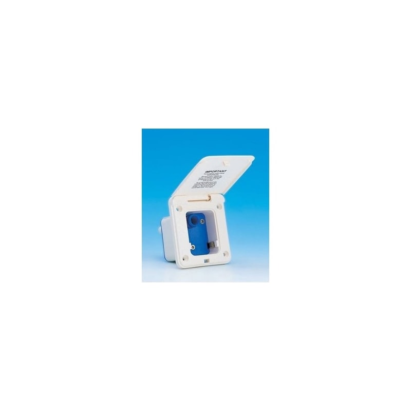 Whale Socket for Pressurised Systems ES5001 White