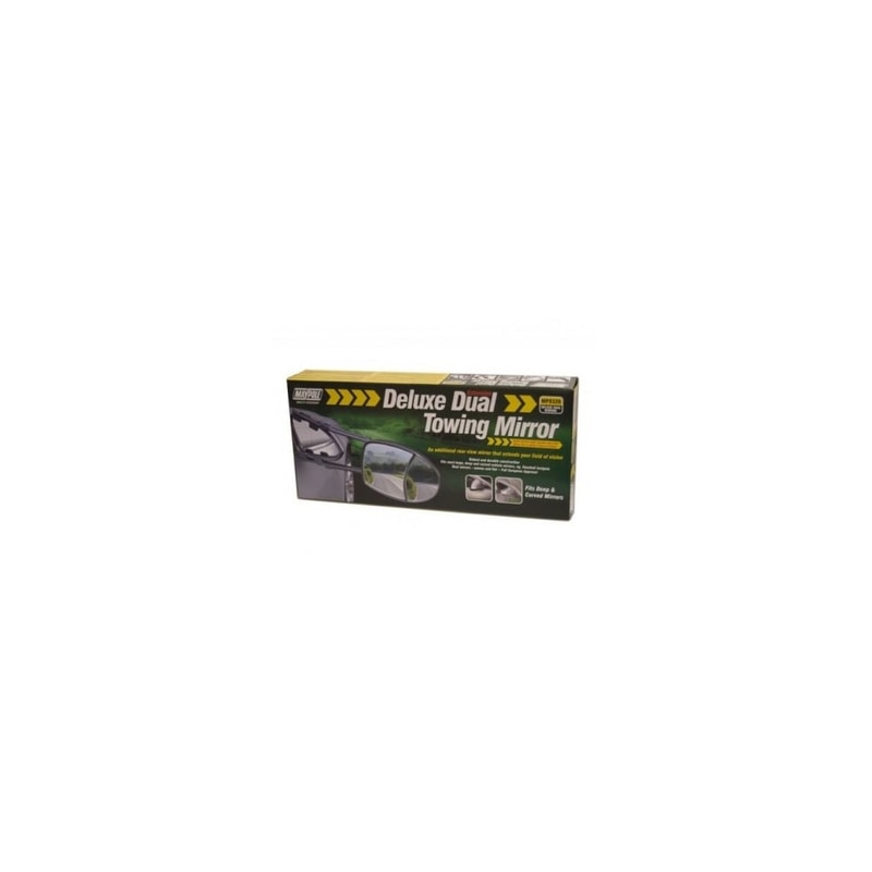 Single Deluxe Dual Glass Towing Extension Mirror