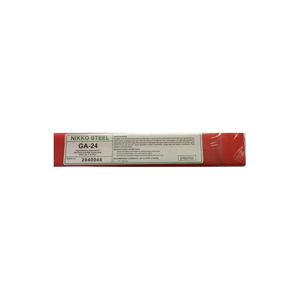 Nikko Steel E7024 Iron Powder Welding Electrode