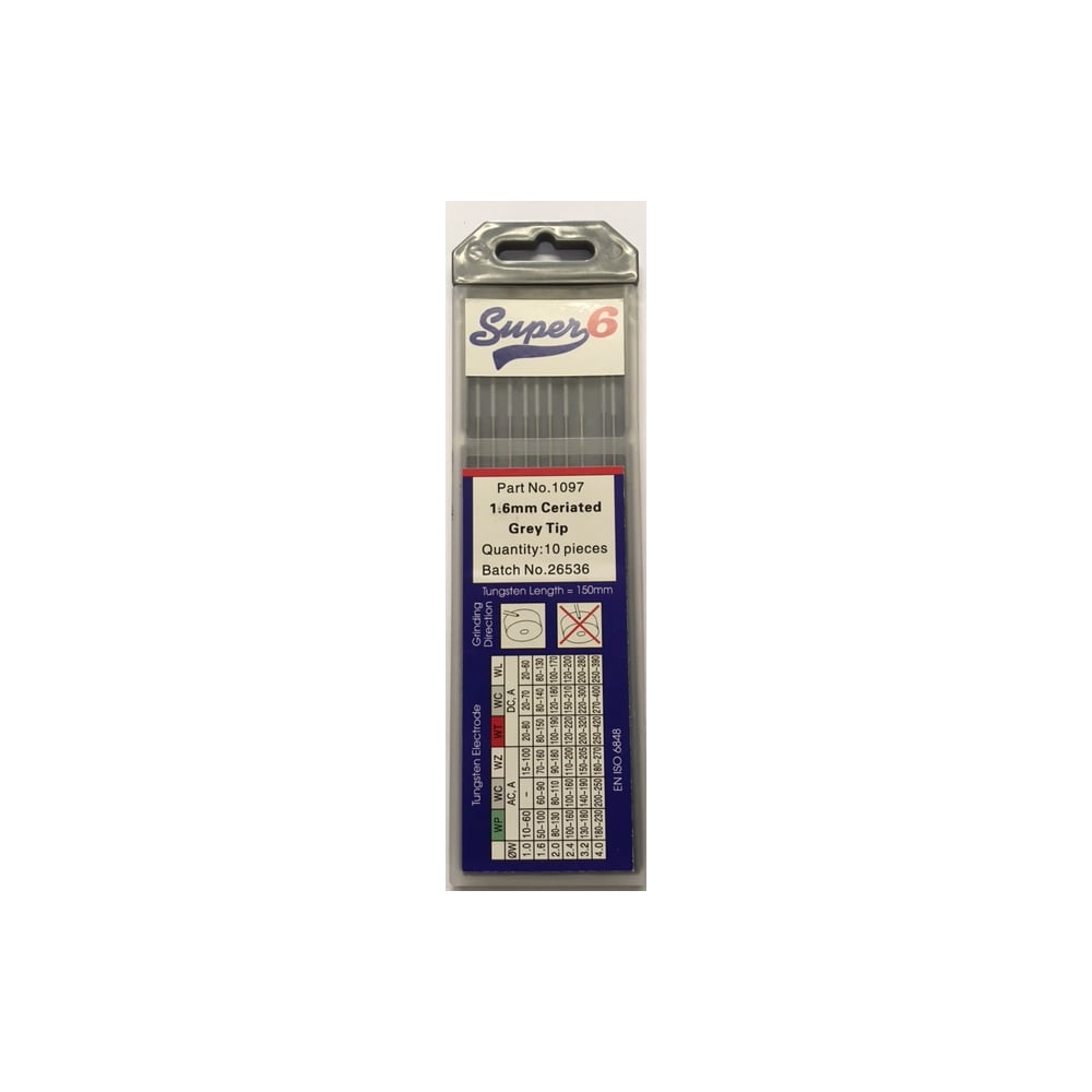 TIG Tungsten Electrodes Per/10