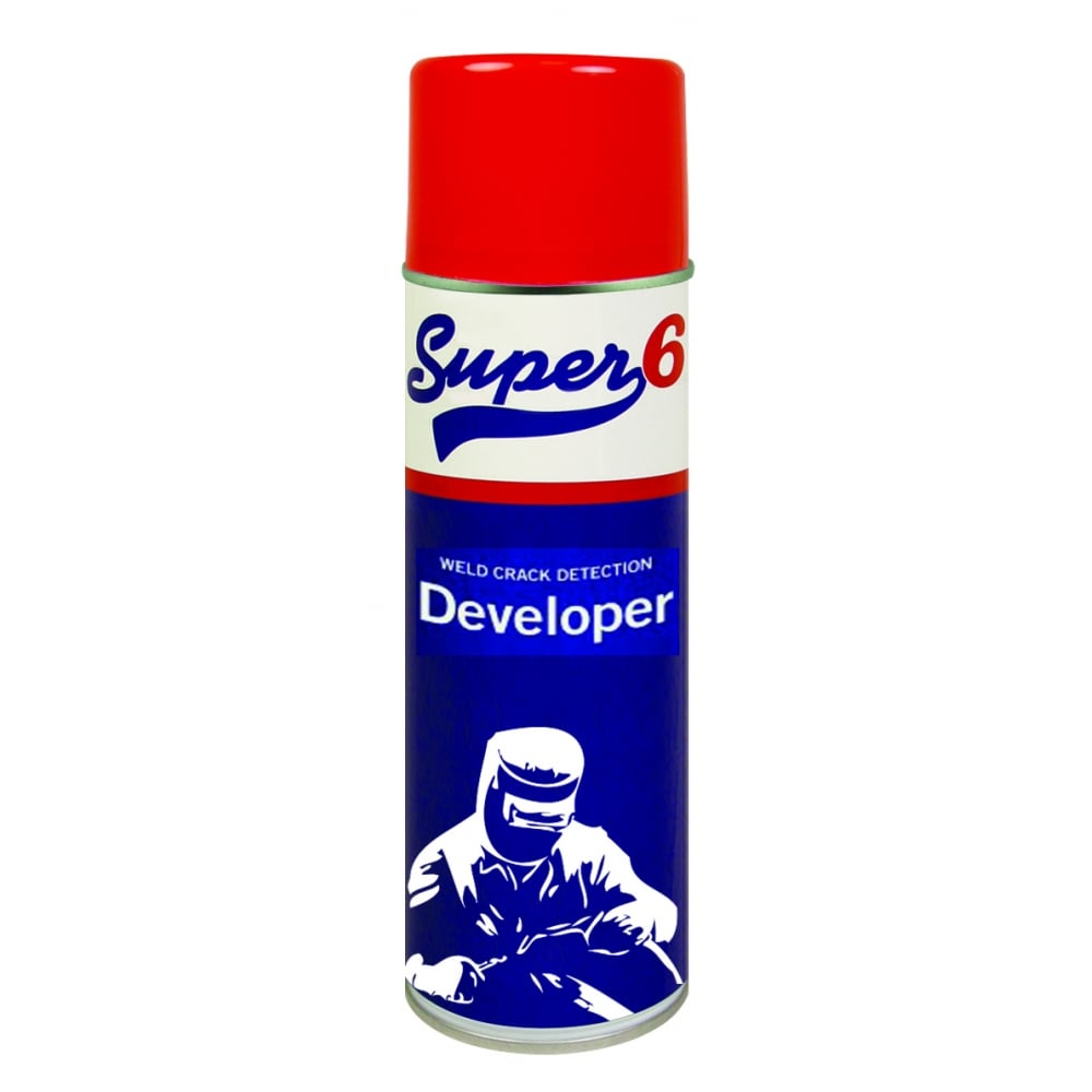 Super6 Weld Crack Detection Spray - Developer