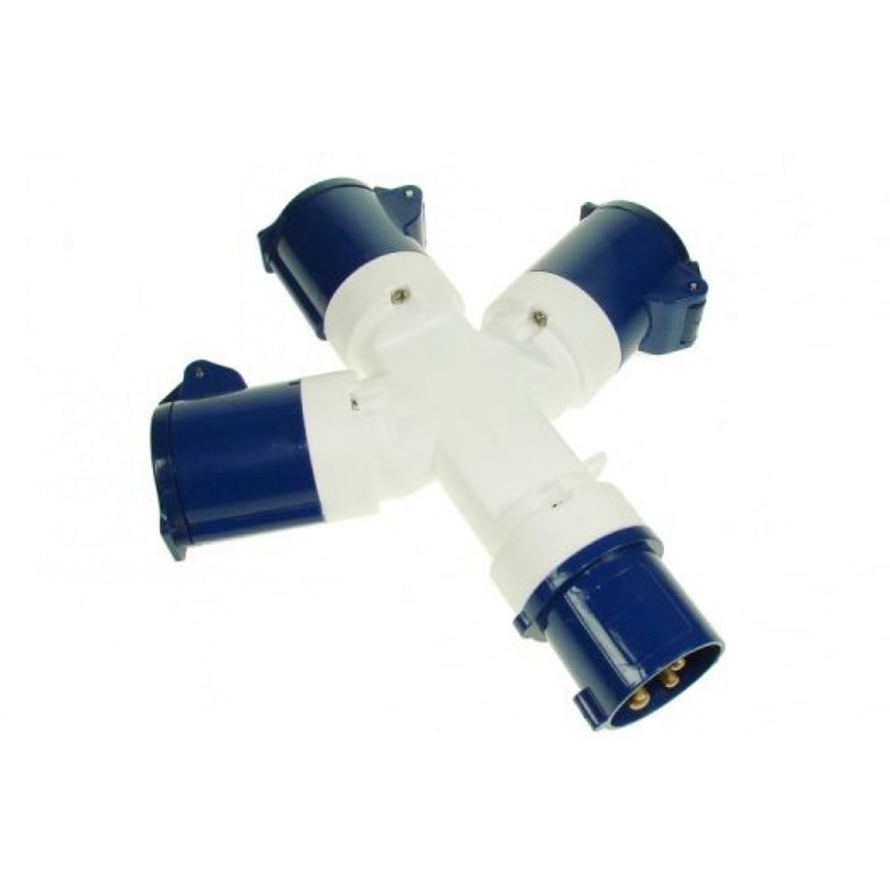 230V 3 Way Hook-Up Splitter