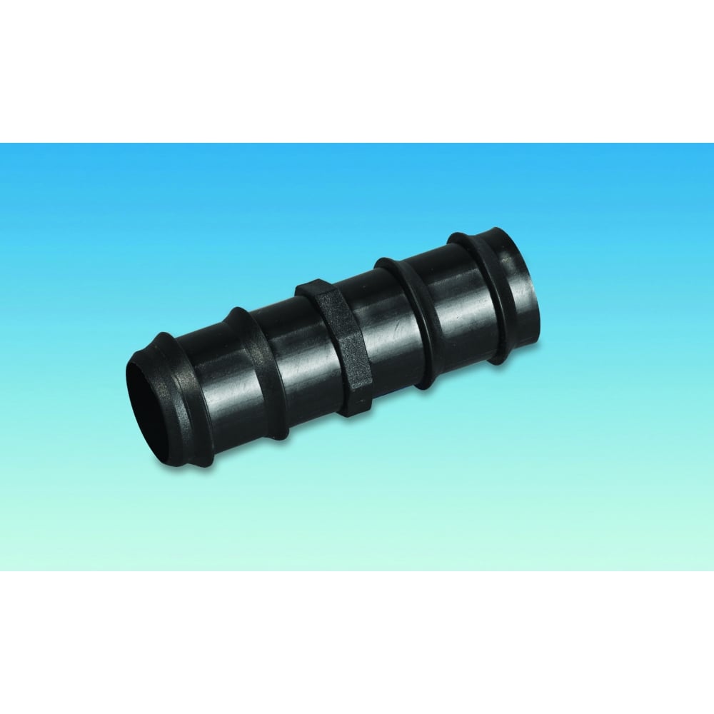 Black 28.5mm Straight Hose Connector
