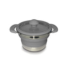 Collapsible Saucepan 1L - Grey