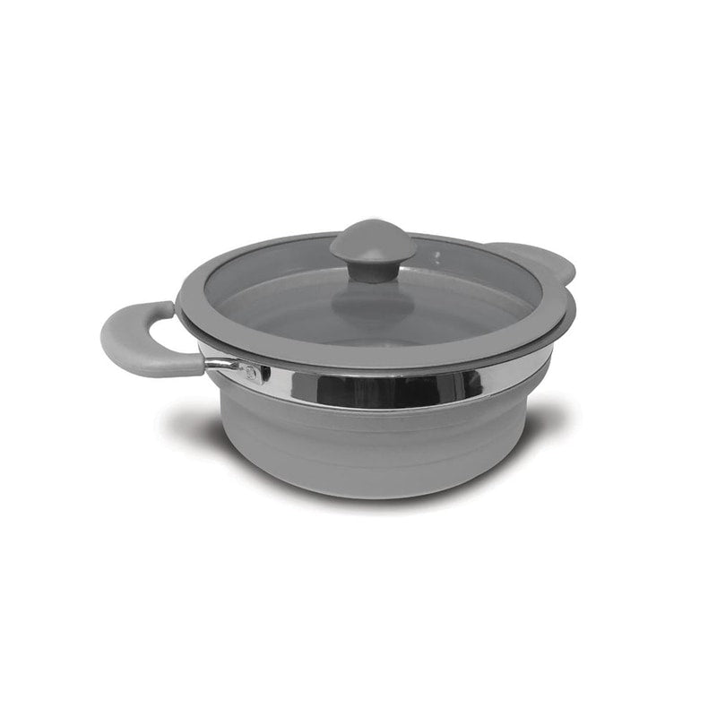 Collapsible Saucepan 1.5L - Grey