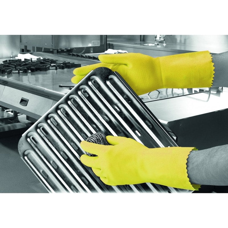 Optima Mediumweight Natural Rubber Gloves