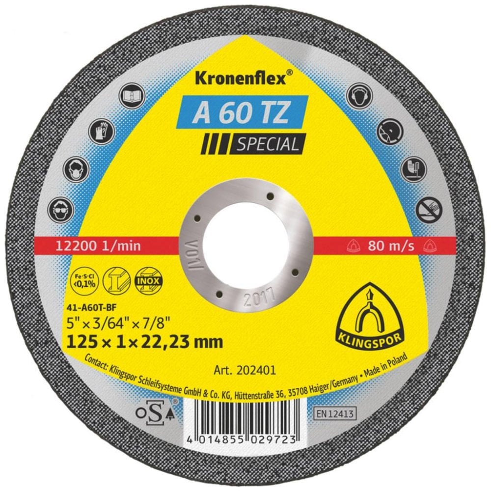 Kronenflex Thin Cutting Off Discs Per/25