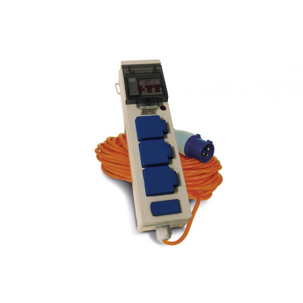 Maypole Mobile Mains Power Unit 230V 13A with USB
