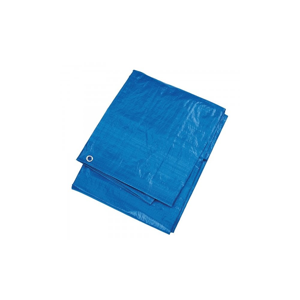 Blue Poly Tarpaulin 3.5M x 5.4M