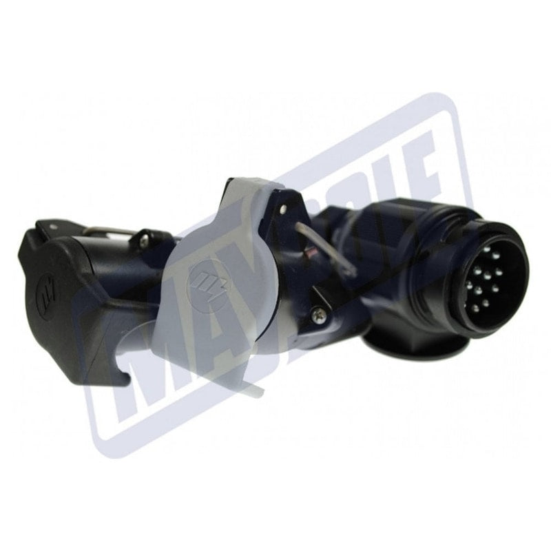 Adaptor 13 Pin Vehicle to 7 Pin 12N & S Trailer