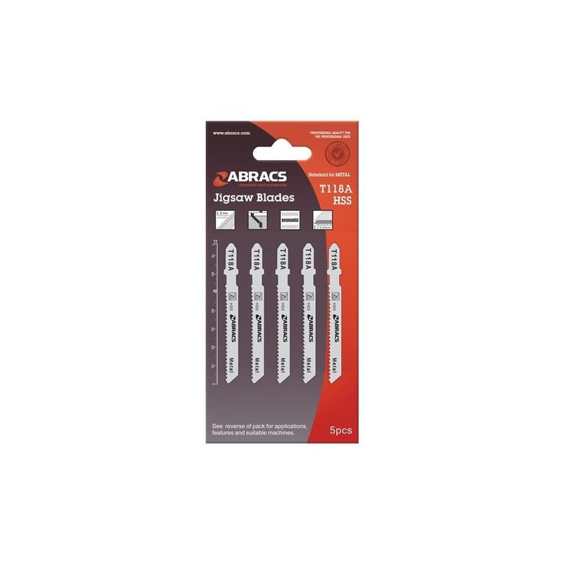 T118A Flexible Jig Saw Blades For Metal