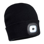 Beanie with Rechargeable LED Head Light