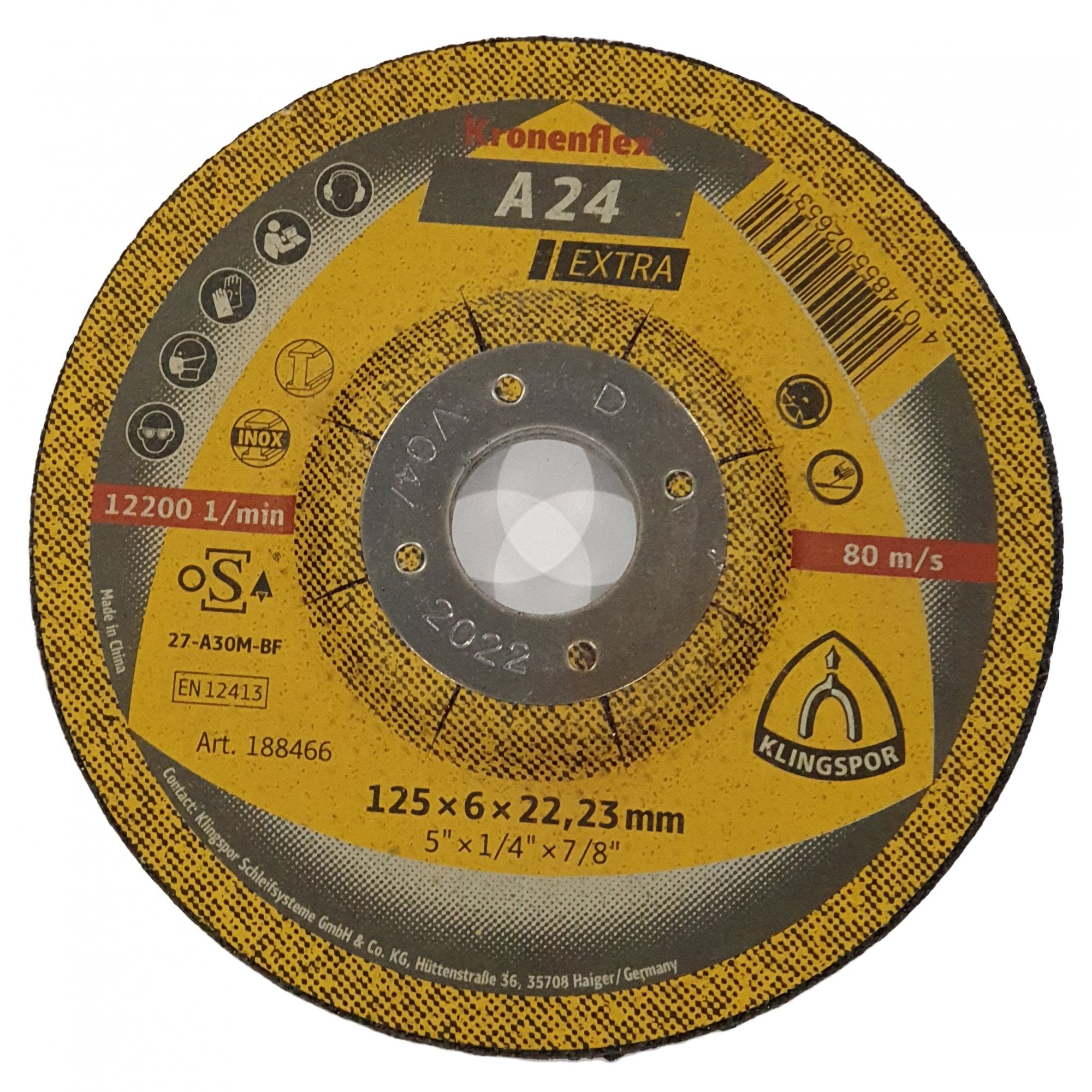 Kronenflex A24 Extra Grinding Discs Per/10