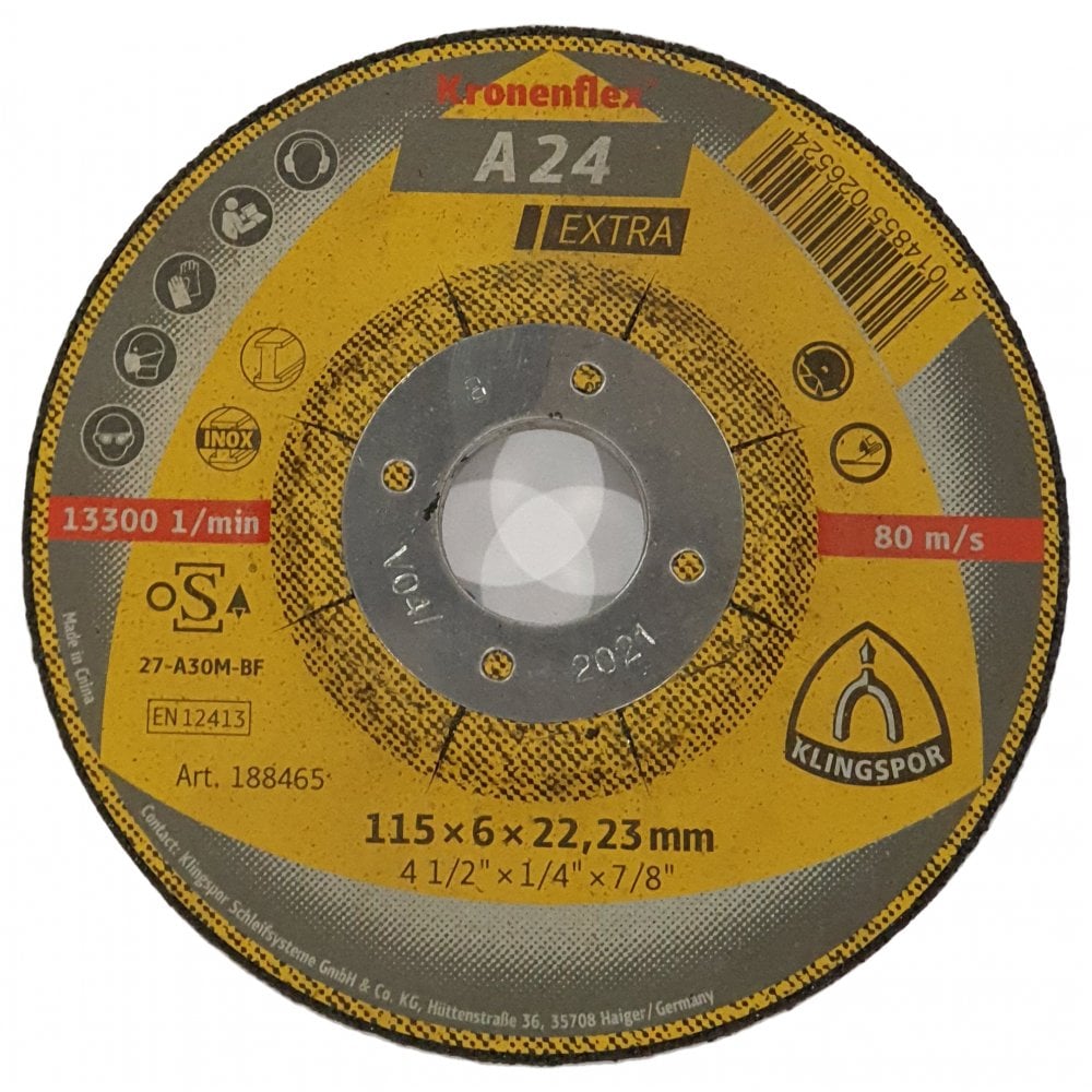 Kronenflex A24 Extra Grinding Discs Per/10