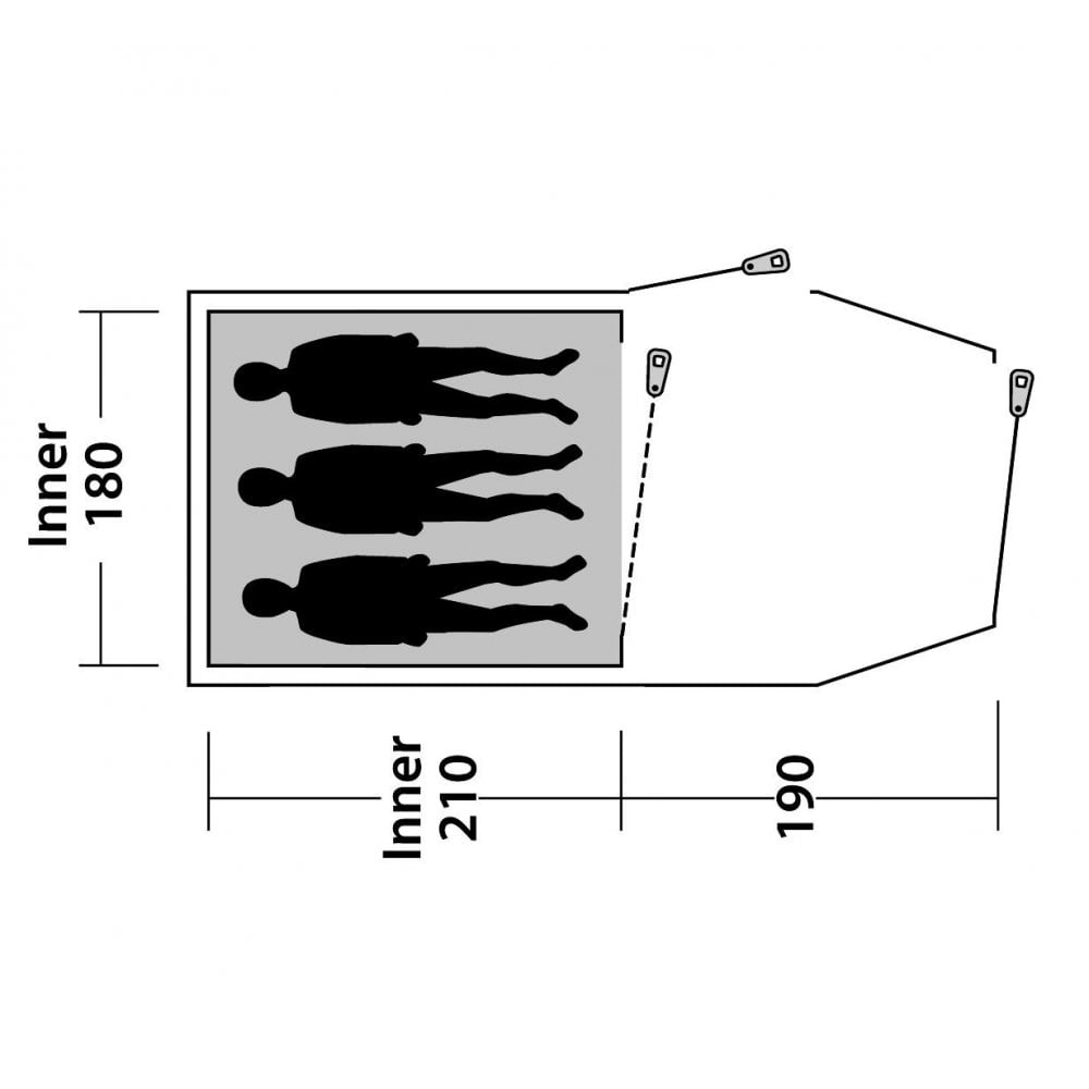 Earth 3 Person Tent