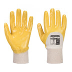 Nitrile Light Knitwrist General Handling Grip Gloves