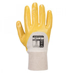 Nitrile Light Knitwrist General Handling Grip Gloves