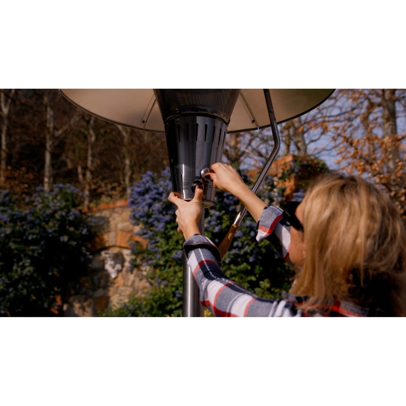 X13 Heat Focus Stainless Steel Patio Heater