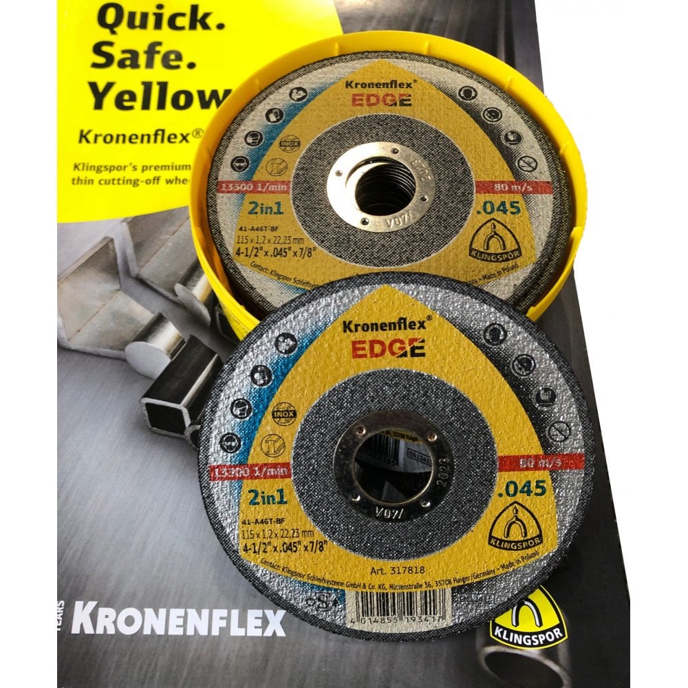 Kronenflex EDGE Thin Cutting Discs Per/25
