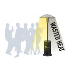 13Kw Heat Focus Patio Heater - Charcoal