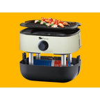 Portable Mini BBQ - Cream