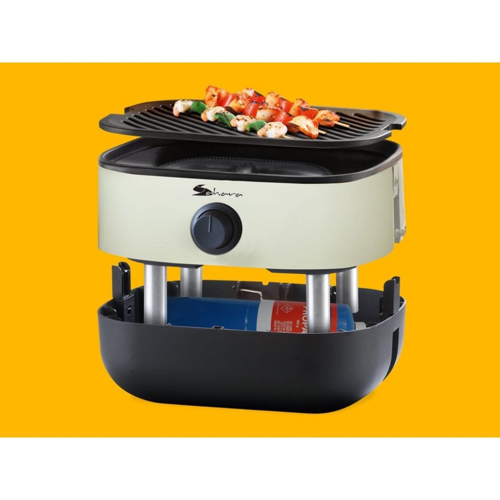 Portable Mini BBQ - Cream