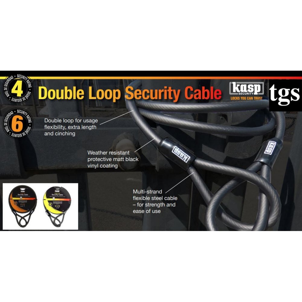Double Loop Security Cables