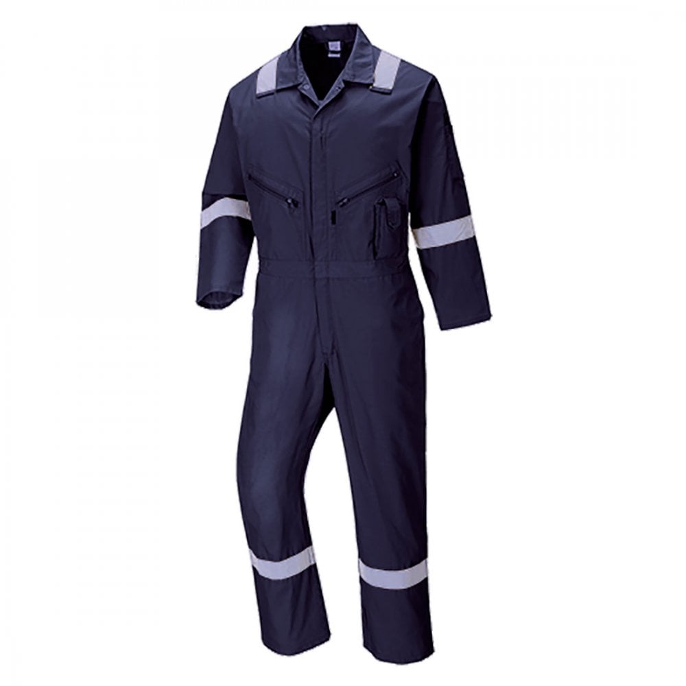 Iona Cotton Hi-Viz Coverall