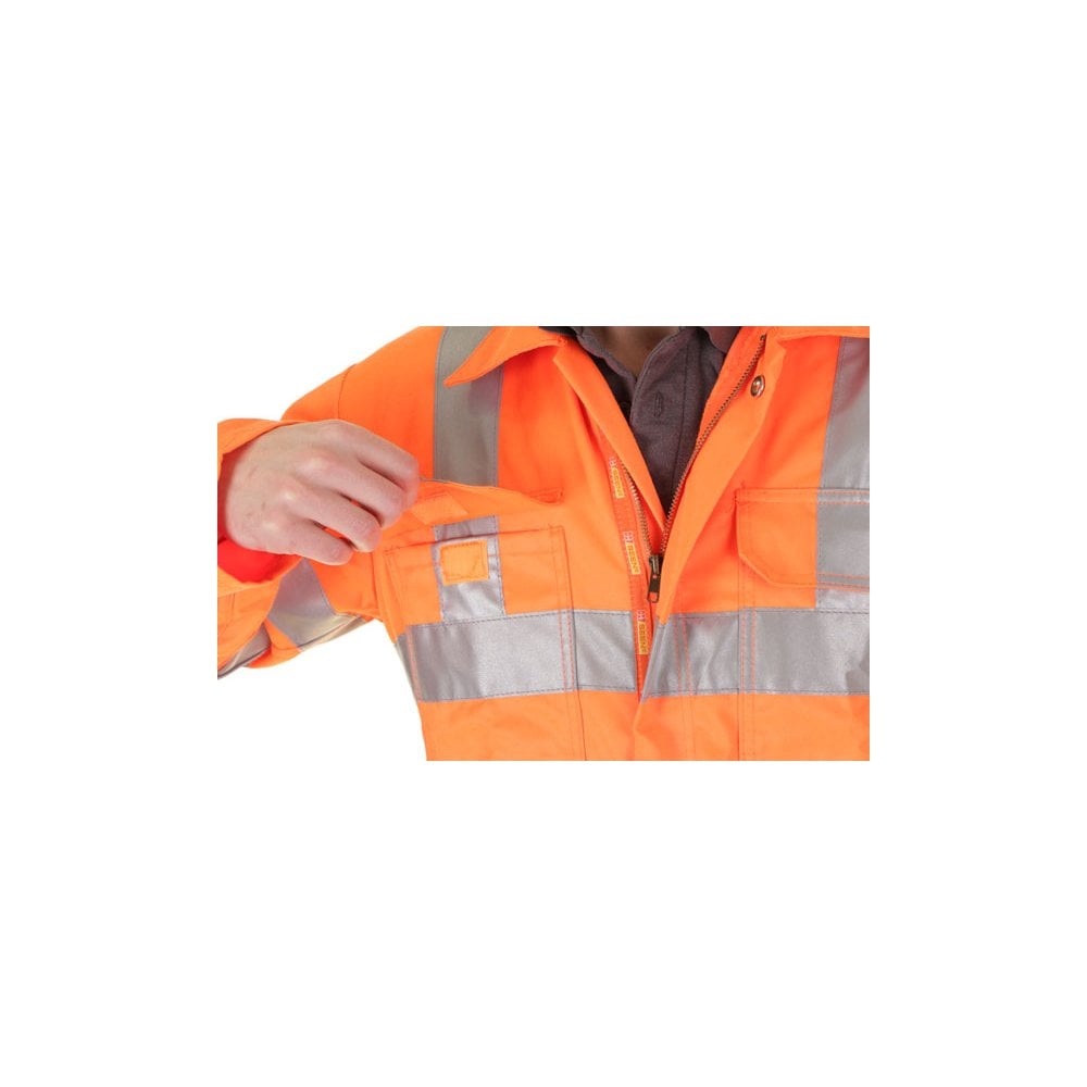 Hi-Vis Rail Spec Coverall
