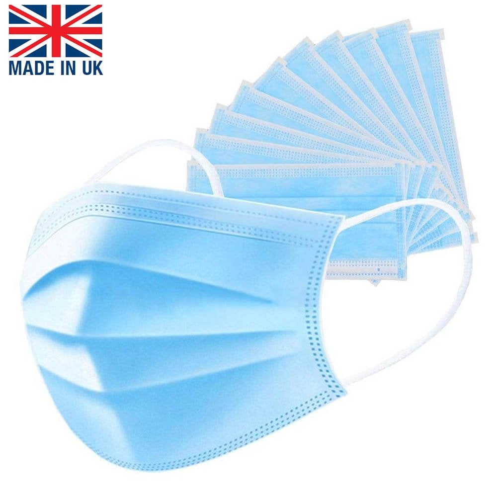 Benchmark BM IIR 3Ply Medical Face Masks Per/50