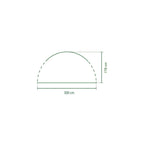 Event Shelter Pro M Sunwall (silver)