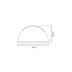 Event Shelter Pro L Sunwall Door (silver)