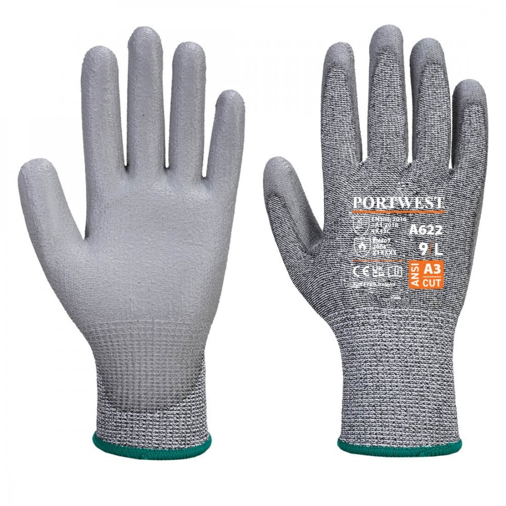 PU Cut Resistant Palm Gloves