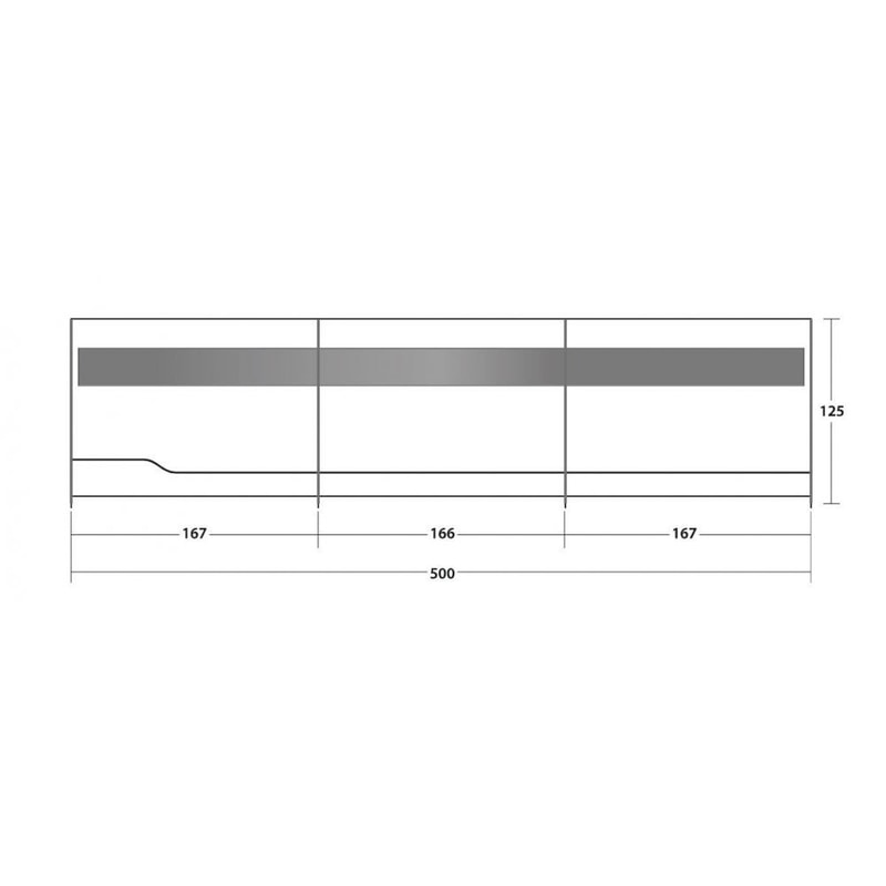 Windscreen - Charcoal Grey