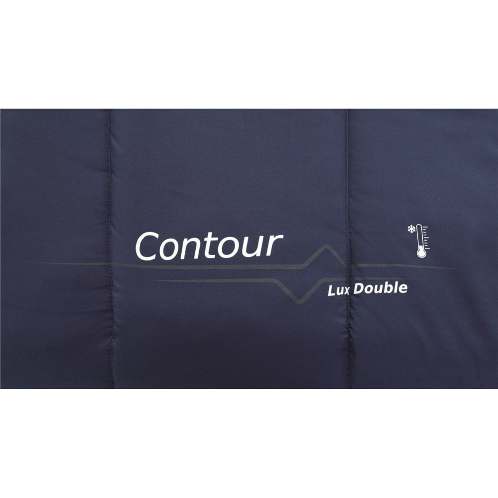Contour Lux Double Sleeping Bag - Imperial Blue