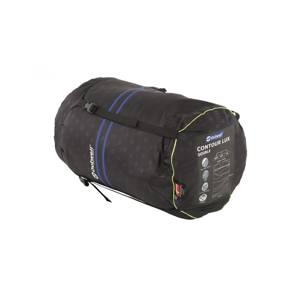 Contour Lux Double Sleeping Bag - Imperial Blue