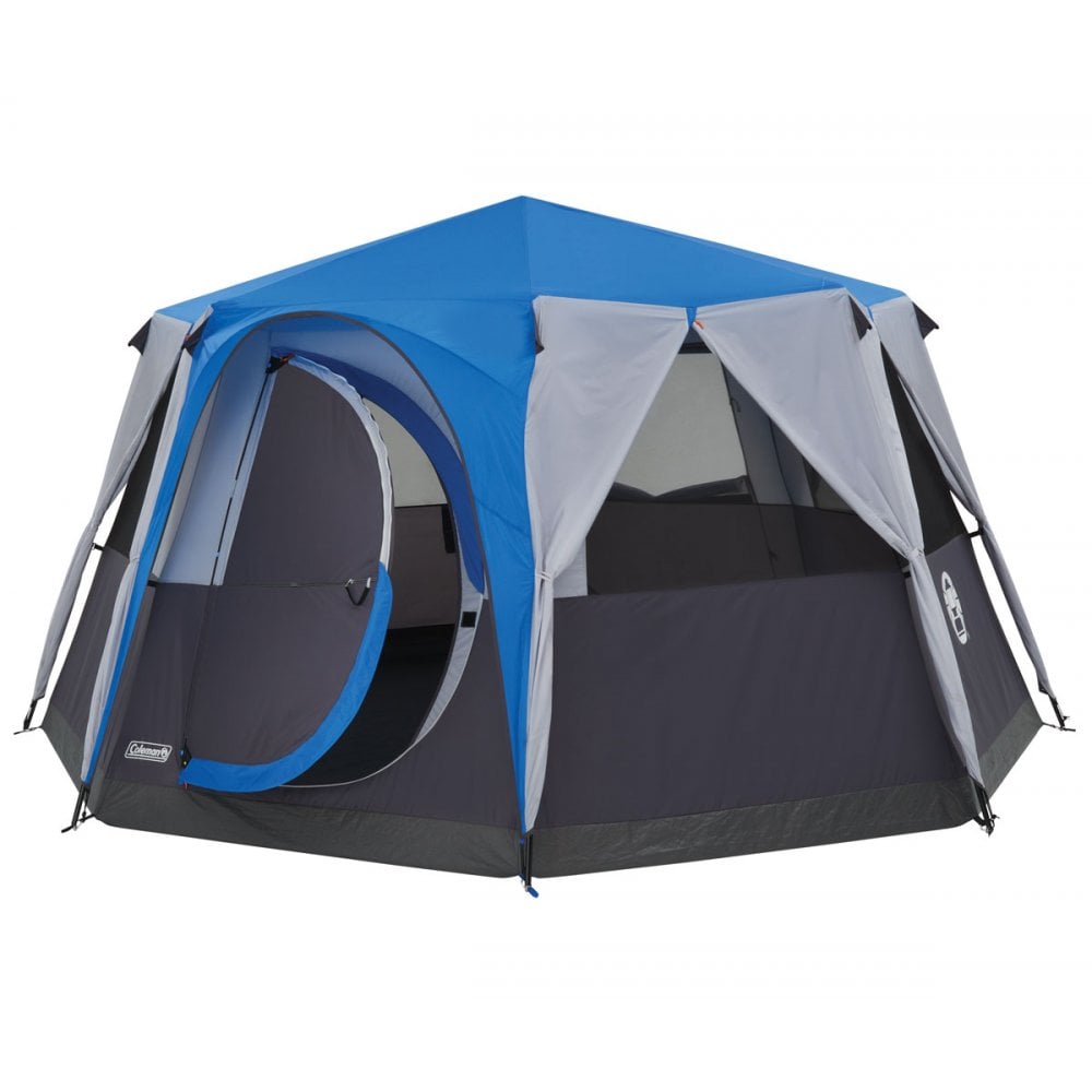 Cortes Octagon 8 Man Tent - Blue