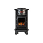 Matt Black Provence Living Flame Portable Calor Gas Stove