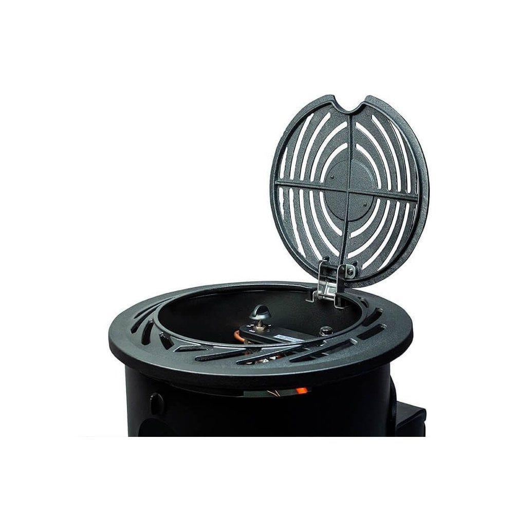 Matt Black Provence Living Flame Portable Calor Gas Stove