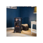 Matt Black Provence Living Flame Portable Calor Gas Stove